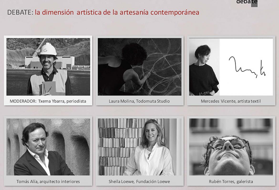 Debate "la dimensión artística de la artesanía contemporánea"