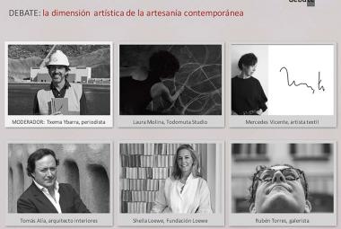 Debate "la dimensión artística de la artesanía contemporánea"